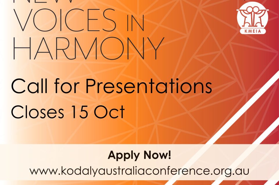 Call for Presentations Closes Oct 15